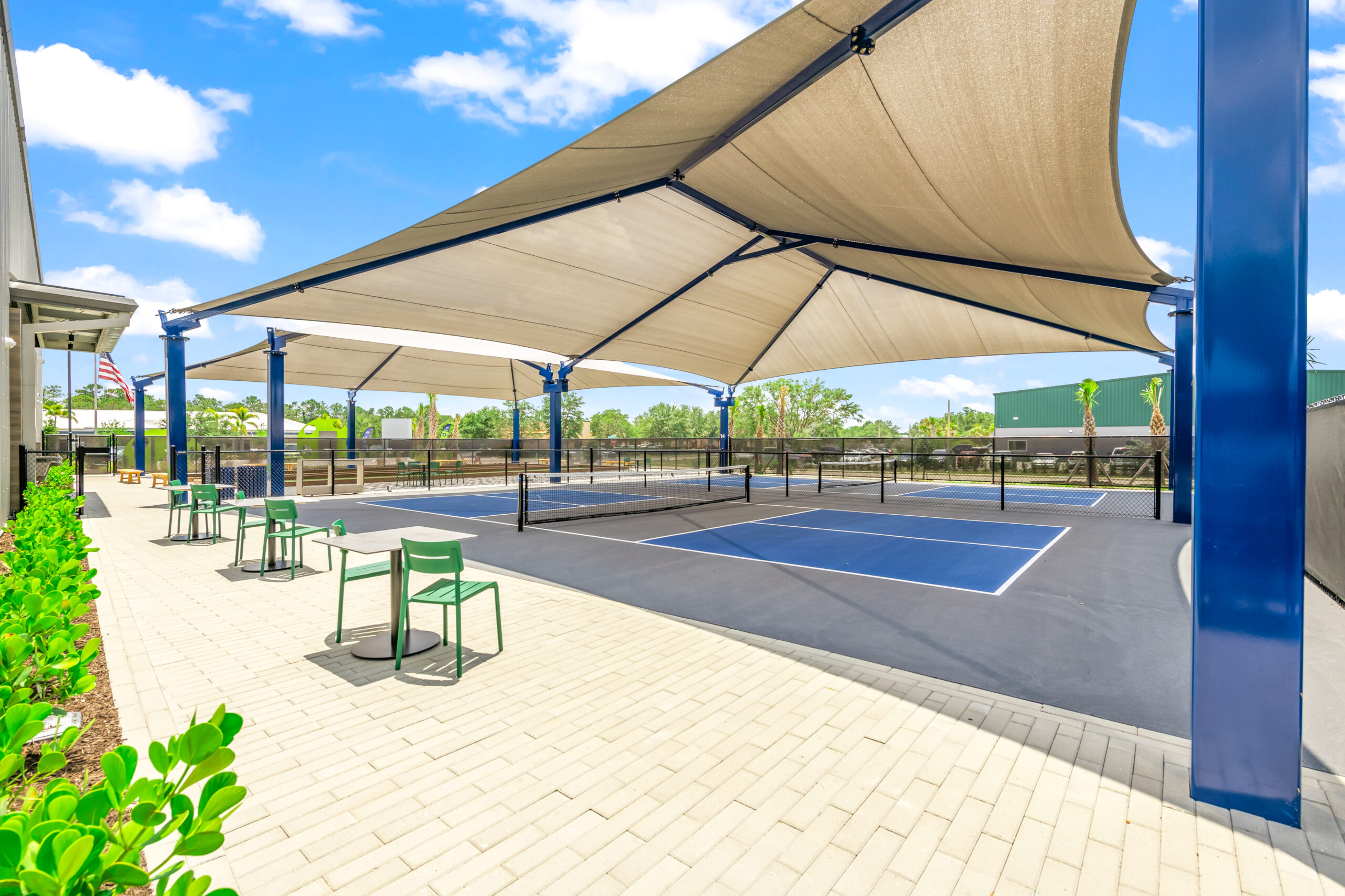 Players Courtyard Event Space at The Pickleball Club 2